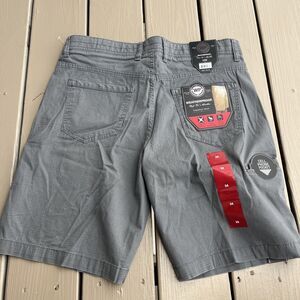 Weatherproof Expedition men's shorts stretch flex waistband grey Size 34